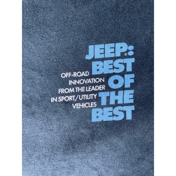 Abercrombie Jeep Cherokee Graphic T-Shirt Distressed Medium - Picture 6 of 8